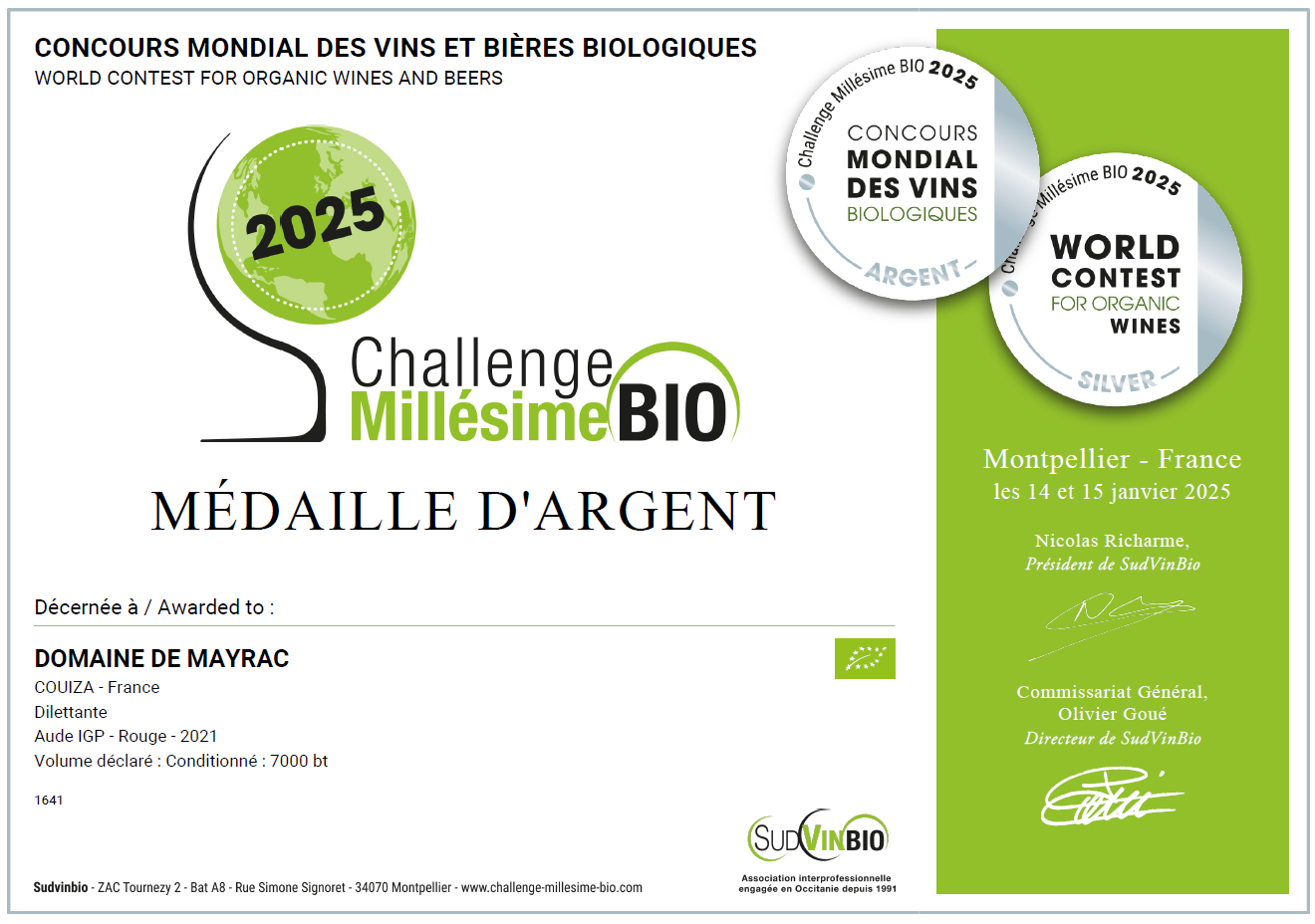Dilettante rouge 2021